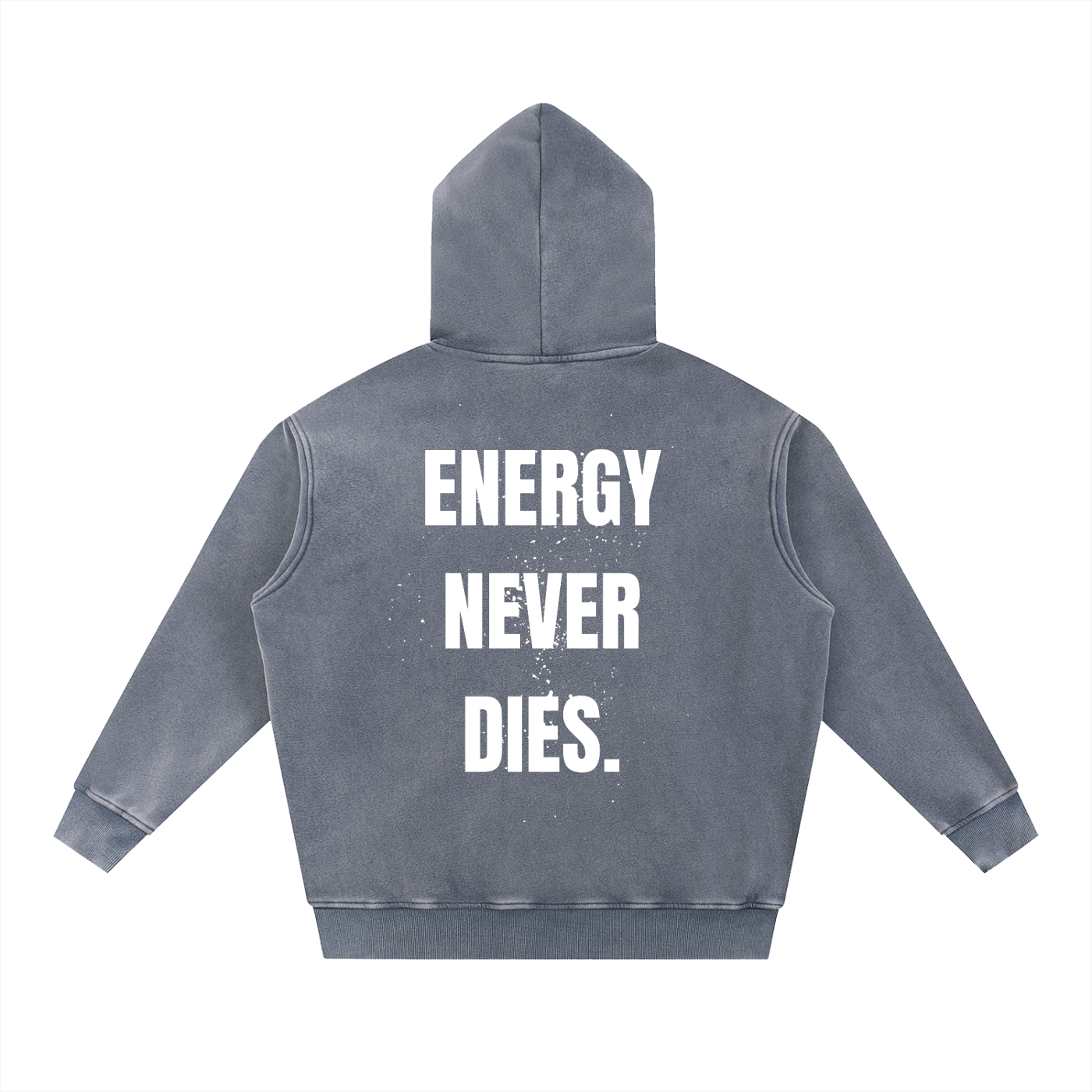 Energy Never Dies Oversize Hoodie