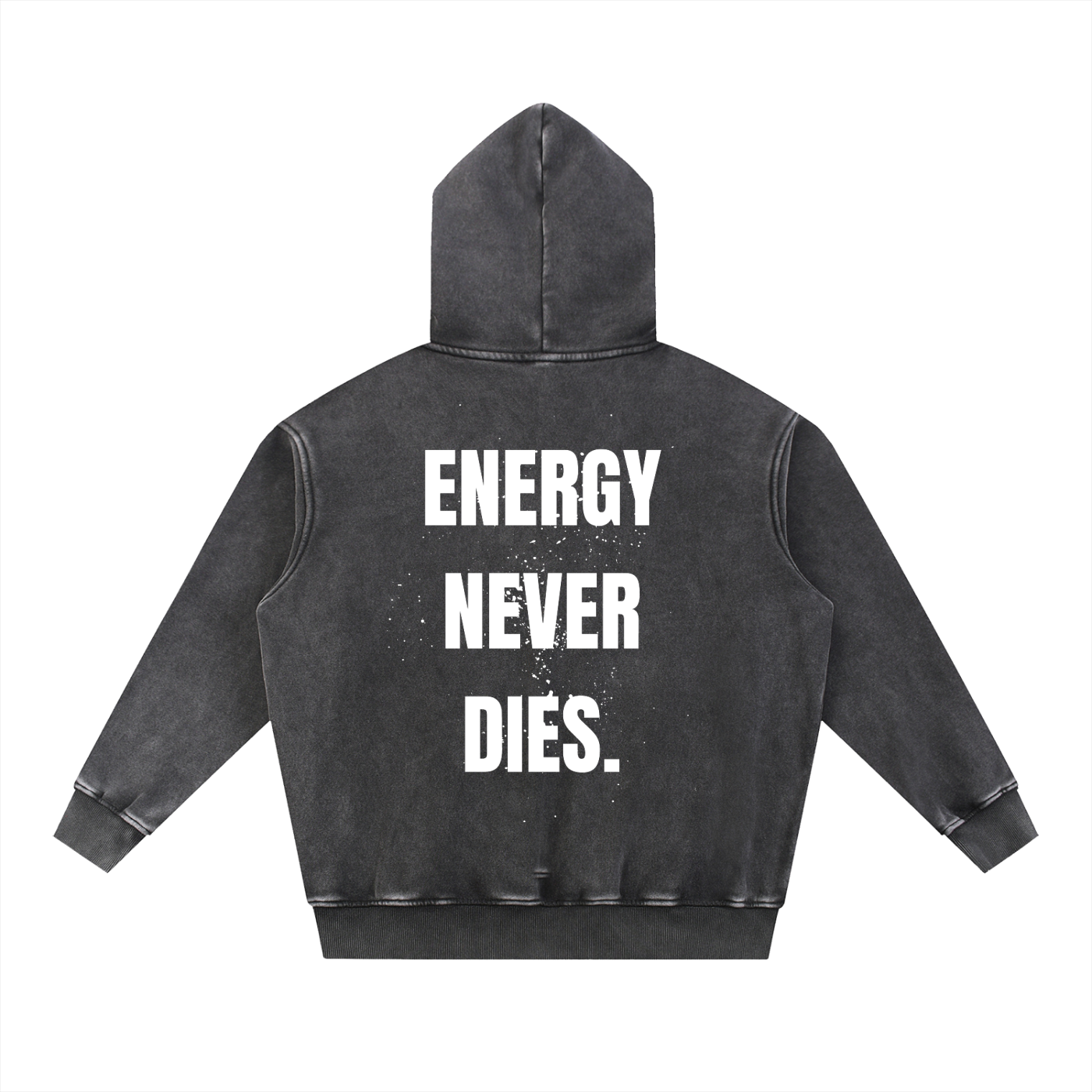 Energy Never Dies Oversize Hoodie