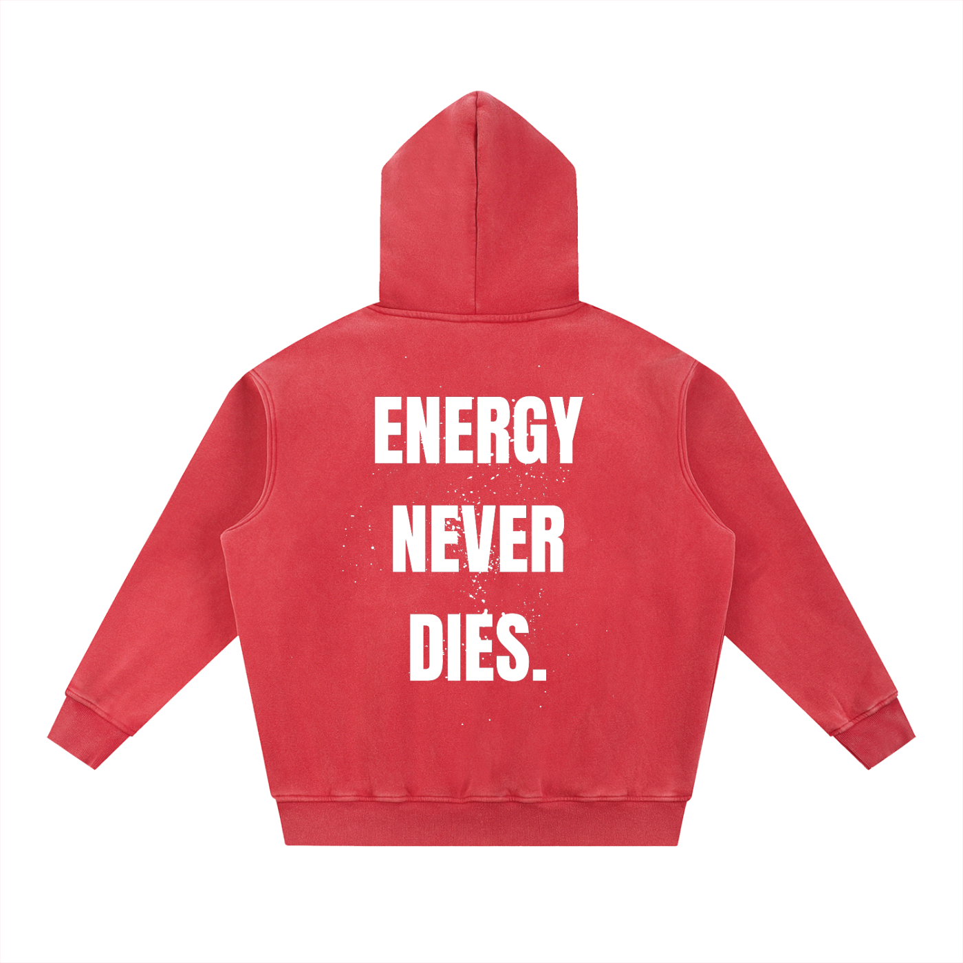 Energy Never Dies Oversize Hoodie