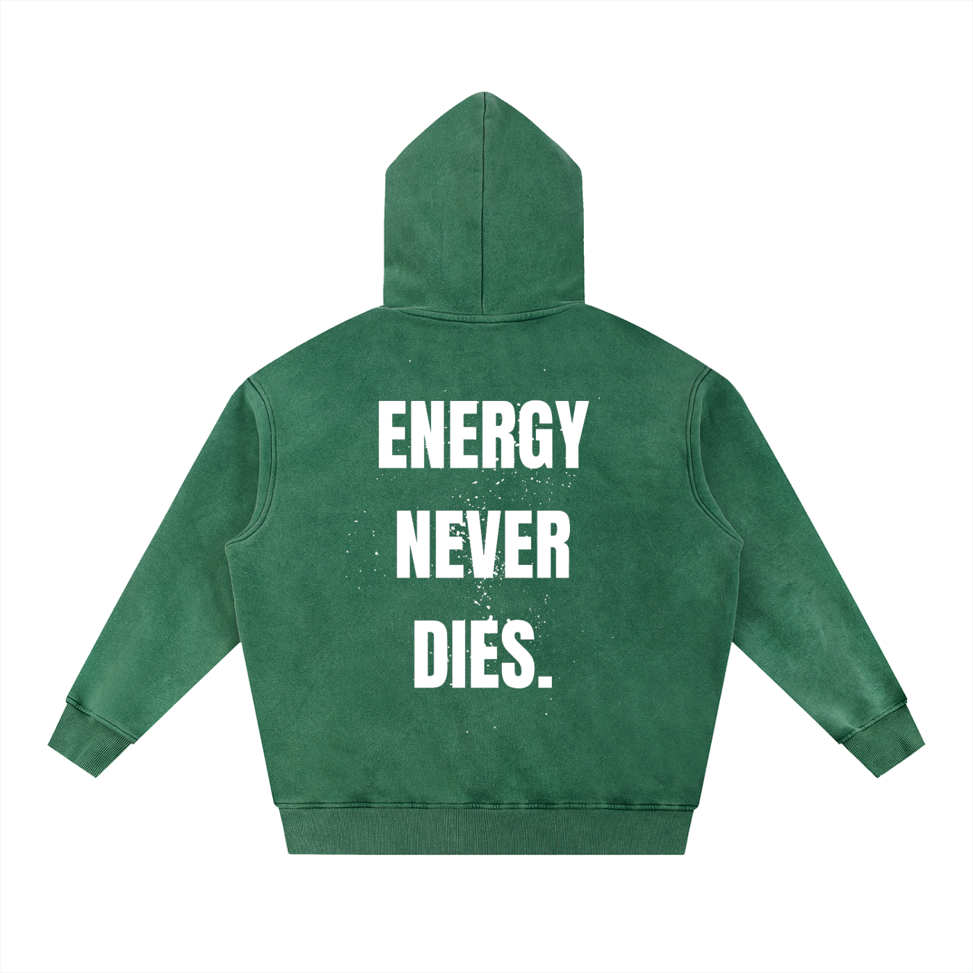 Energy Never Dies Oversize Hoodie