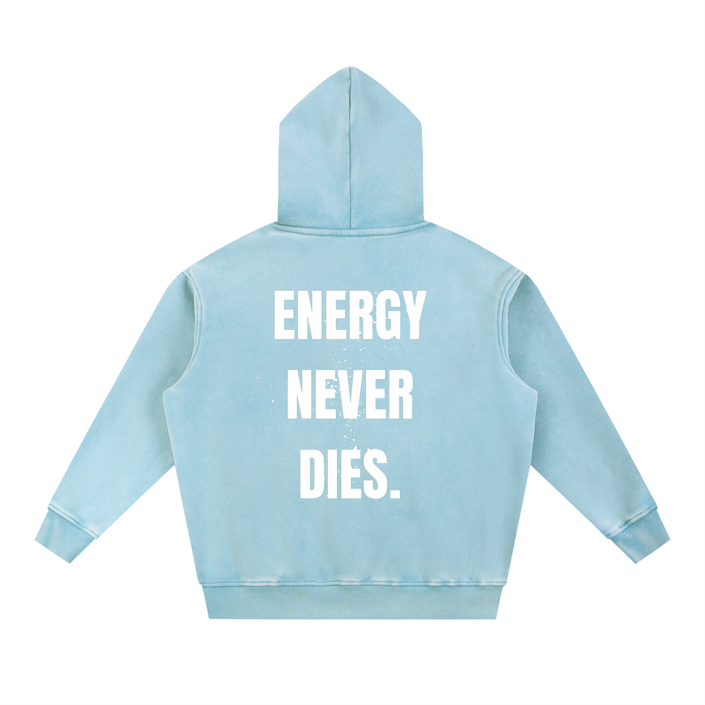 Energy Never Dies Oversize Hoodie